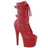 Pleaser - ADORE1043 Bottes de plateforme, Pole dance chaussures - Rouge Product image